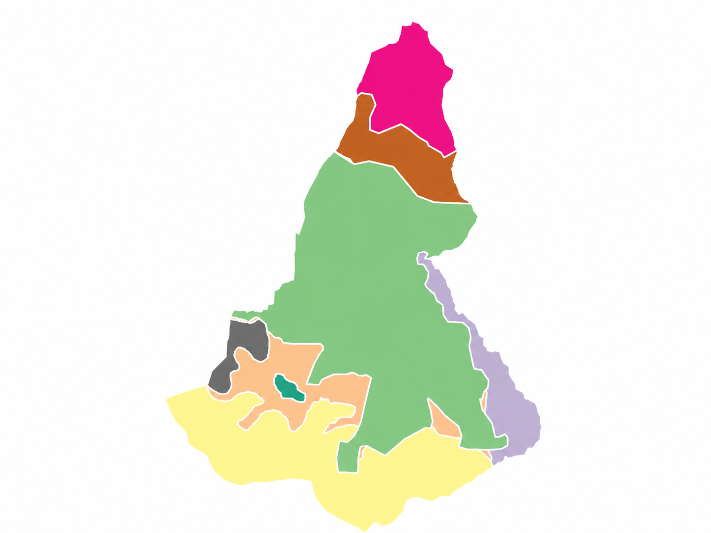 Zonas agroecológicas del municipio de Cochabamba