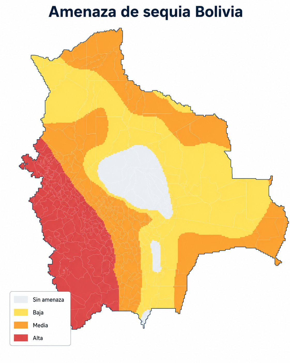 Amenaza de sequía Bolivia