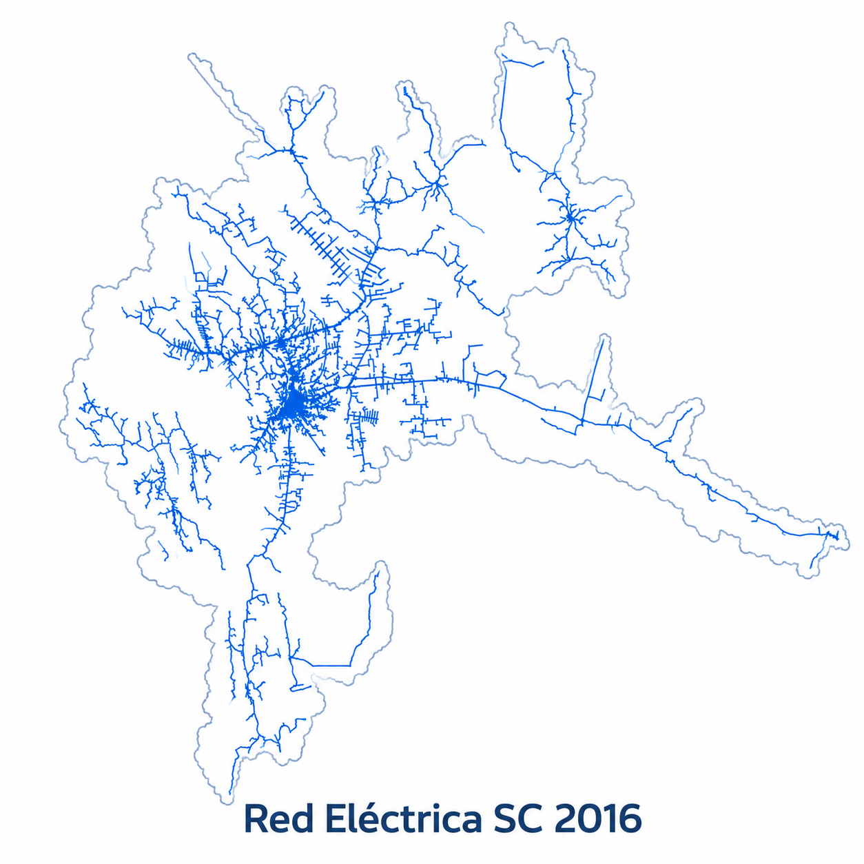 Red eléctrica de Santa Cruz 2016