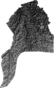 Modelo Digital de Elevaciones (SRTM) - Municipio de Loreto, Beni