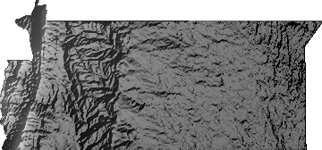 Modelo Digital de Elevaciones (SRTM) - Municipio de Macharetí, Chuquisaca