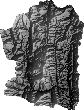 Modelo Digital de Elevaciones (SRTM) - Municipio de El Villar, Chuquisaca