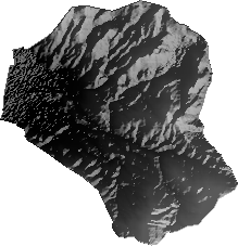 Modelo Digital de Elevaciones (SRTM) - Municipio de Arani, Cochabamba