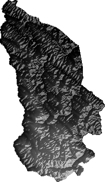Modelo Digital de Elevaciones (SRTM) - Municipio de Cocapata, Cochabamba