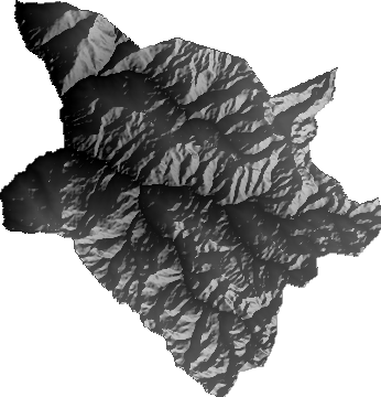 Modelo Digital de Elevaciones (SRTM) - Municipio de Morochata, Cochabamba