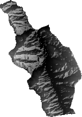 Modelo Digital de Elevaciones (SRTM) - Municipio de Sicaya, Cochabamba