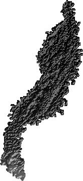 Modelo Digital de Elevaciones (SRTM) - Municipio de Chimoré, Cochabamba