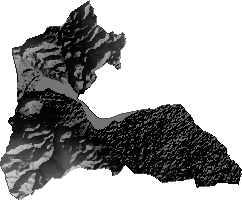 Modelo Digital de Elevaciones (SRTM) - Municipio de Arbieto, Cochabamba