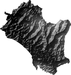 Modelo Digital de Elevaciones (SRTM) - Municipio de Sacabamba, Cochabamba