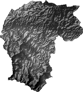 Modelo Digital de Elevaciones (SRTM) - Municipio de Tarata, Cochabamba