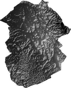 Modelo Digital de Elevaciones (SRTM) - Municipio de Calamarca, La Paz