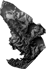 Modelo Digital de Elevaciones (SRTM) - Municipio de Escoma, La Paz