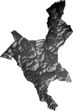 Modelo Digital de Elevaciones (SRTM) - Municipio de Puerto Mayor de Carabuco, La Paz