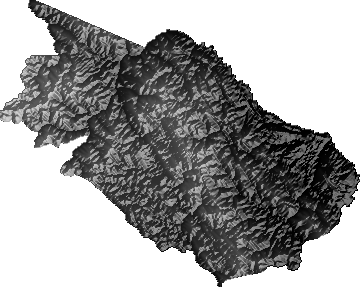 Modelo Digital de Elevaciones (SRTM) - Municipio de Apolo, La Paz