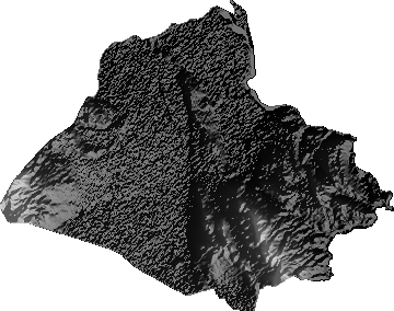 Modelo Digital de Elevaciones (SRTM) - Municipio de La (Marka) San Andrés de Machaca, La Paz