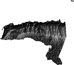 Modelo Digital de Elevaciones (SRTM) - Municipio de Taraco, La Paz