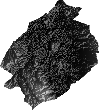 Modelo Digital de Elevaciones (SRTM) - Municipio de Viacha, La Paz