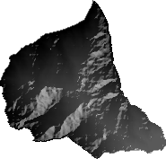 Modelo Digital de Elevaciones (SRTM) - Municipio de Quiabaya, La Paz
