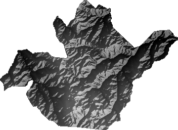 Modelo Digital de Elevaciones (SRTM) - Municipio de Sorata, La Paz