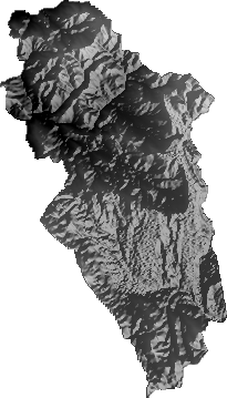 Modelo Digital de Elevaciones (SRTM) - Municipio de Yaco, La Paz