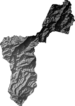 Modelo Digital de Elevaciones (SRTM) - Municipio de Nuestra Señora de La Paz, La Paz