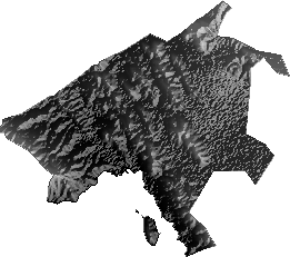 Modelo Digital de Elevaciones (SRTM) - Municipio de Huarina, La Paz