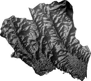 Modelo Digital de Elevaciones (SRTM) - Municipio de Villa Ancoraimes, La Paz