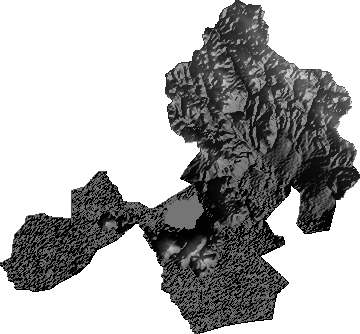 Modelo Digital de Elevaciones (SRTM) - Municipio de Caracollo, Oruro