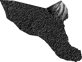 Modelo Digital de Elevaciones (SRTM) - Municipio de Yunguyo del Litoral, Oruro
