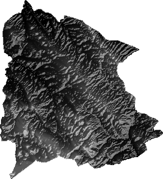 Modelo Digital de Elevaciones (SRTM) - Municipio de Totora, Oruro