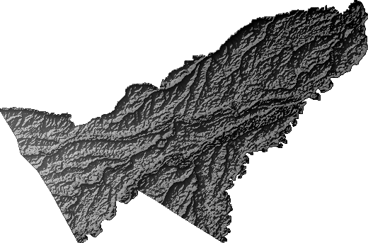 Modelo Digital de Elevaciones (SRTM) - Departamento de Pando