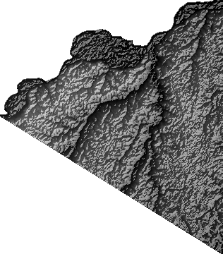 Modelo Digital de Elevaciones (SRTM) - Municipio de Sena, Pando