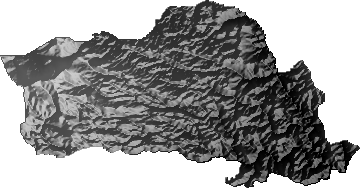 Modelo Digital de Elevaciones (SRTM) - Municipio de Caripuyo, Potosí