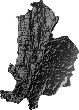 Modelo Digital de Elevaciones (SRTM) - Municipio de Vitiche, Potosí
