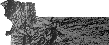 Modelo Digital de Elevaciones (SRTM) - Municipio de Boyuibe, Santa Cruz