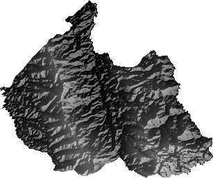 Modelo Digital de Elevaciones (SRTM) - Municipio de Quirusillas, Santa Cruz