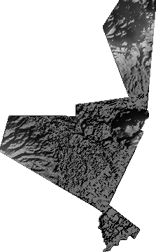 Modelo Digital de Elevaciones (SRTM) - Municipio de Puerto Suarez, Santa Cruz