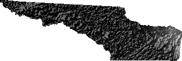 Modelo Digital de Elevaciones (SRTM) - Municipio de El Puente, Santa Cruz