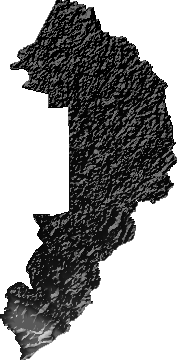 Modelo Digital de Elevaciones (SRTM) - Municipio de San Carlos, Santa Cruz