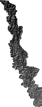 Modelo Digital de Elevaciones (SRTM) - Municipio de San Juan, Santa Cruz