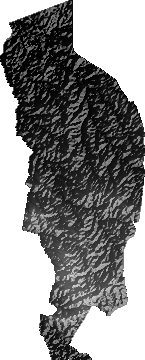 Modelo Digital de Elevaciones (SRTM) - Municipio de Concepción, Santa Cruz