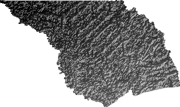 Modelo Digital de Elevaciones (SRTM) - Municipio de San Julián, Santa Cruz