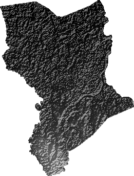Modelo Digital de Elevaciones (SRTM) - Municipio de Portachuelo, Santa Cruz