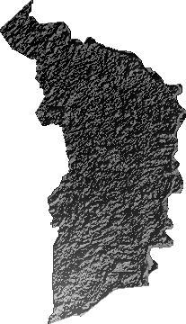 Modelo Digital de Elevaciones (SRTM) - Municipio de Okinawa Uno, Santa Cruz