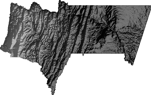 Modelo Digital de Elevaciones (SRTM) - Departamento de Tarija