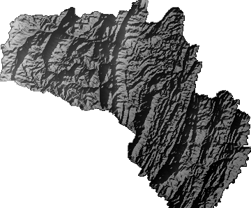 Modelo Digital de Elevaciones (SRTM) - Municipio de Padcaya, Tarija